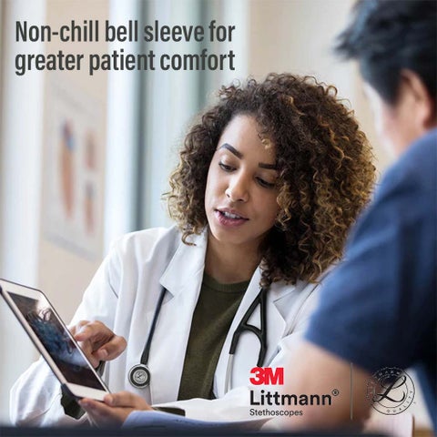 3M Littmann Cardiology IV Stethoscope Black 6152