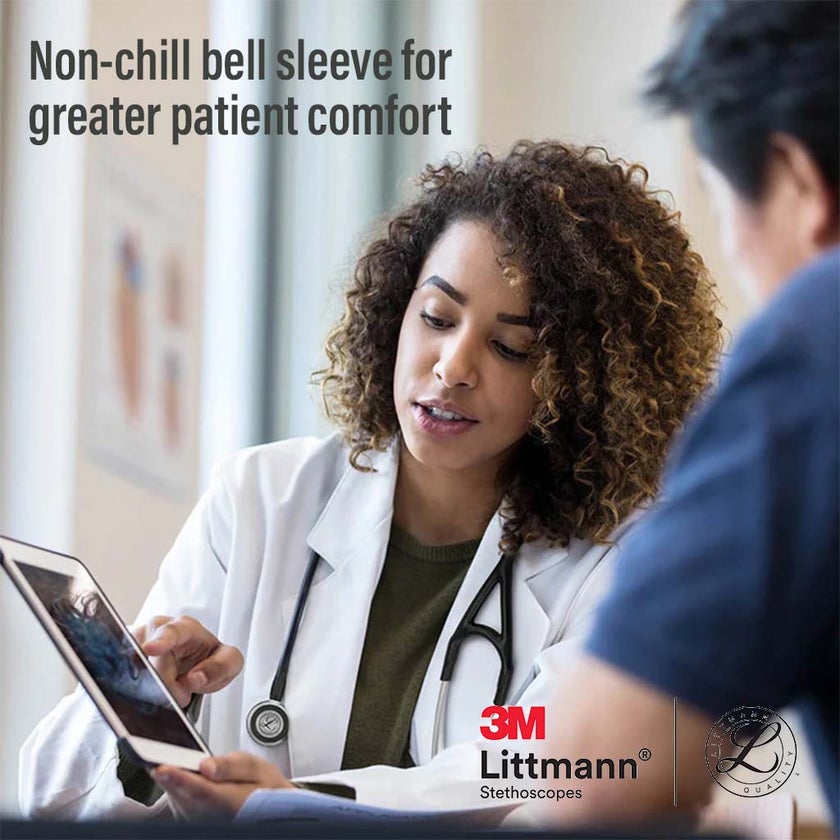 3M Littmann Cardiology IV Stethoscope Black 6152