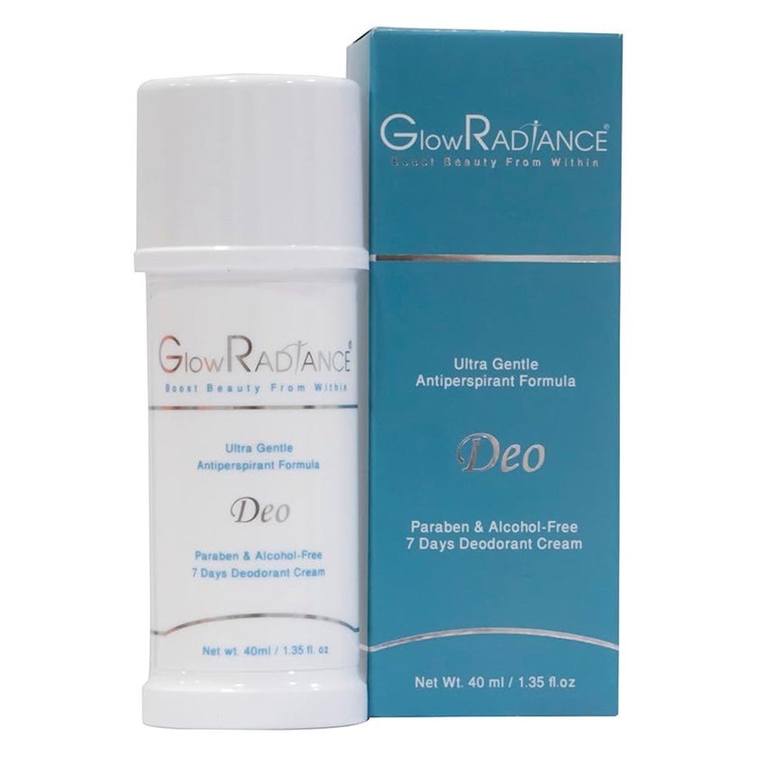 Glow Radiance Ultra Gentle Antiperspirant Deodorant Cream 40ml 