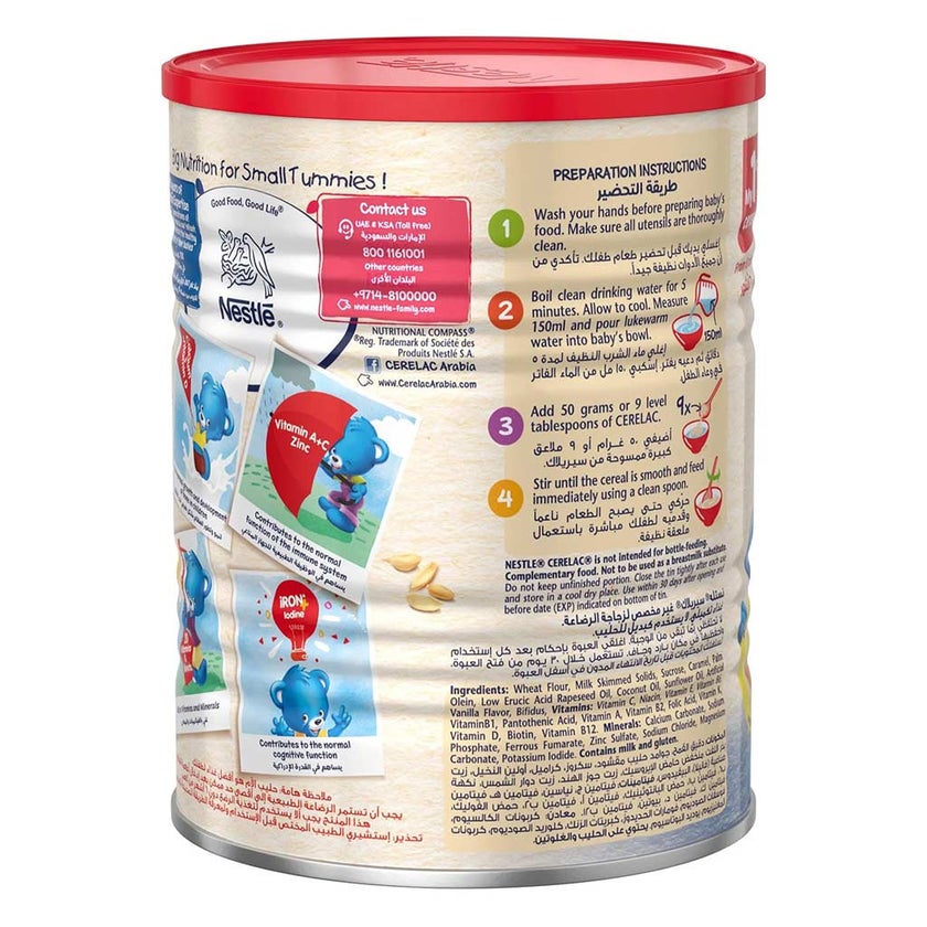 Nestle Cerelac Wheat Infant Cereals From 6 Months 400g