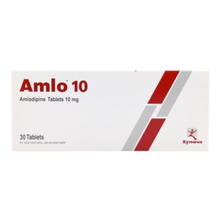Amlo 10mg Tablets, Pack of 30's