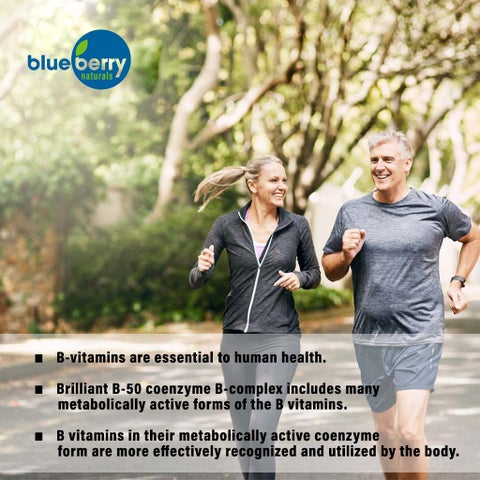Blueberry Naturals Brilliant B Vegetarian Capsules, Pack of 50's - B0111
