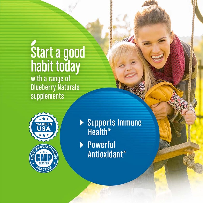 Blueberry Naturals Super E 400IU Softgels, Pack of 60's - B0210