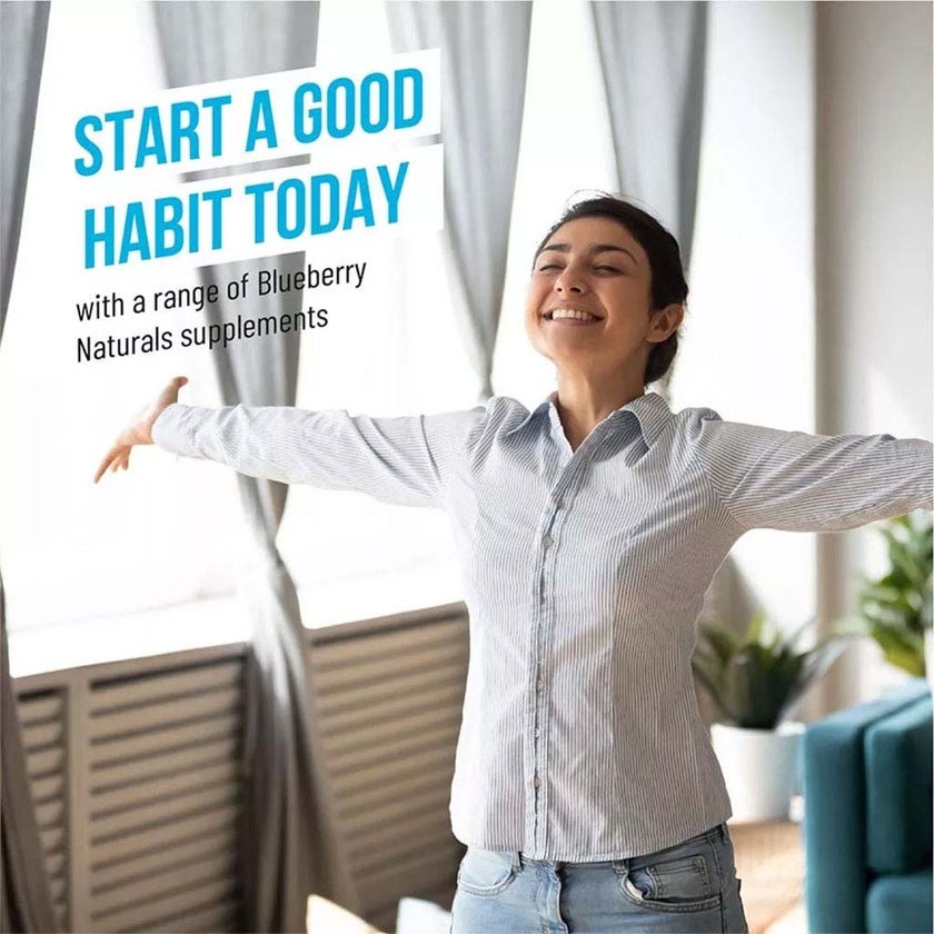 Blueberry Naturals Super E 400IU Softgels, Pack of 60's - B0210