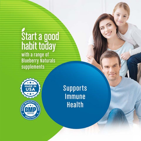 Blueberry Naturals Zinc Supplement - 60 Lozenges