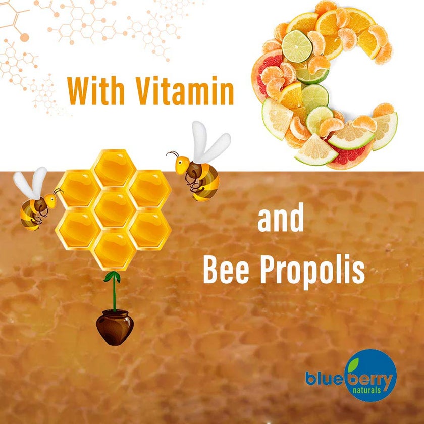 Blueberry Naturals Zinc Lozenges, Pack of 60's - B0289