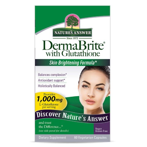 dermabrite with glutathione side effects Nature's Answer Skin Brightening 60's price of glutathione in pakistan Size:5 ml Buy Bacteriostatic Research Water