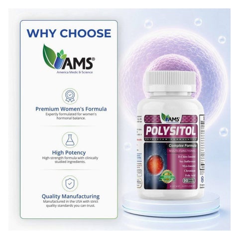 AMS Polysitol Complex Women Supplement - 2 x 90 Caplets