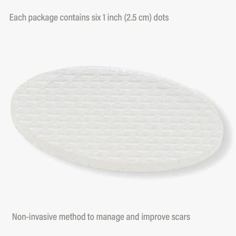 NewGel+ Advanced Medical-Grade Silicone Gel Dots, NG-380 Clear, Pack of 6's