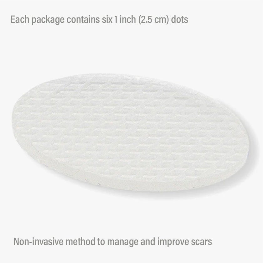 NewGel+ Advanced Medical-Grade Silicone Gel Dots, NG-380 Clear, Pack of 6's