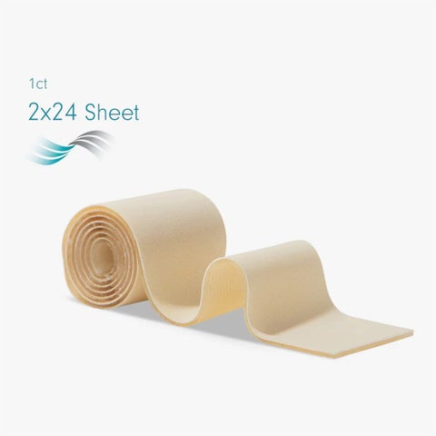 NewGel+ 24" x 2" Abdomen/Extremity Silicone Strip, Beige - NG-164