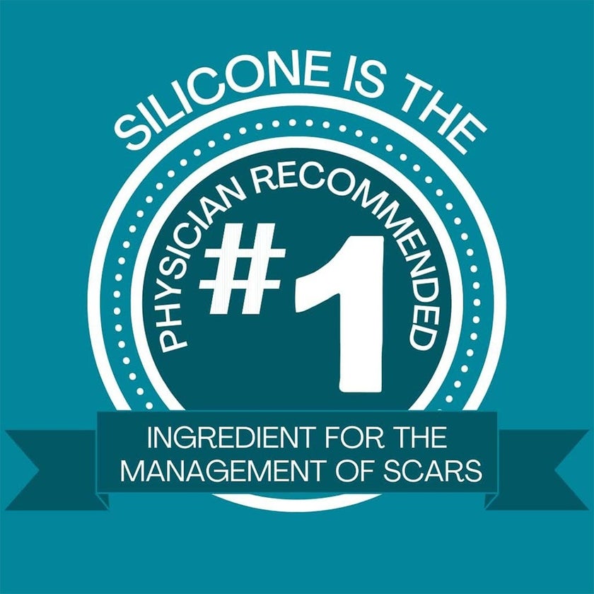 NewGel+ 24" x 2" Abdomen/Extremity Silicone Strip, Clear - NG-364