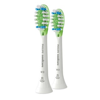 Philips Sonicare HX9062/17 W3 Premium White Replacement Brush Head, Pack of 2's