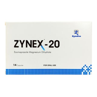 Zynex 20mg Capsules, Pack of 14's