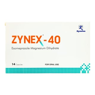 Zynex 40mg Capsules, Pack of 14's