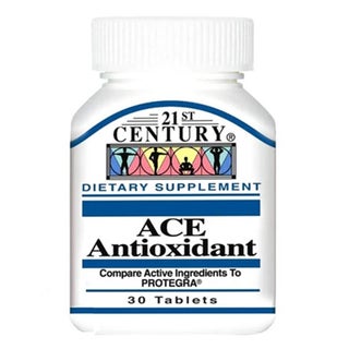 21st Century Antioxidant Vitamin A C E Tablets, Pack of 30's