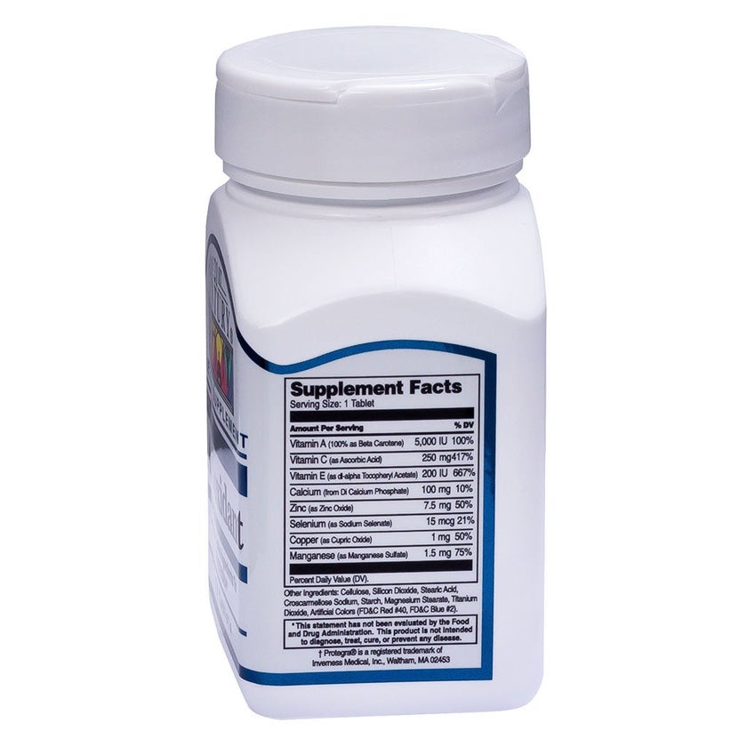 21st Century Antioxidant Vitamin A C E Tablets, Pack of 30's