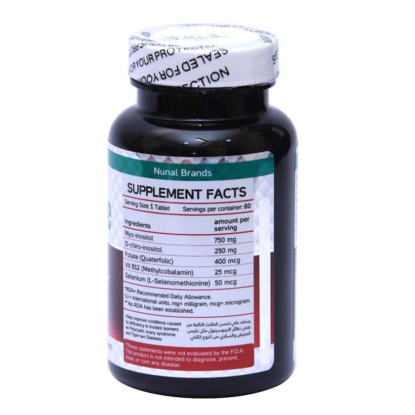 Cellucare Dietary Supplement Tablets For Diabetes and PCOS, Pack of 60's