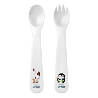 Philips Avent Toddler Fork & Spoon SCF712/00