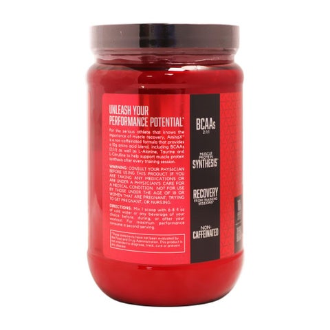 BSN Amino X Endurance and Recovery Fruit Punch Powder 30 Servings 435g