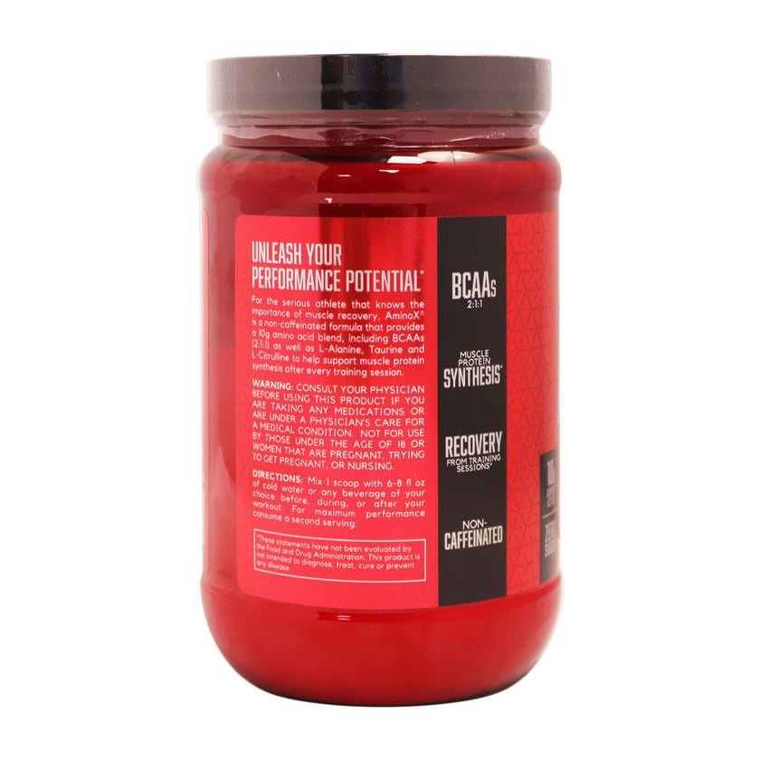 BSN Amino X Endurance and Recovery Fruit Punch Powder 30 Servings 435g