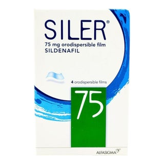 Siler 75mg Orodispersible Films, Pack of 4's