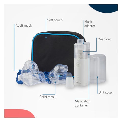 Omron MicroAir Mesh Nebulizer - NE-U100-E