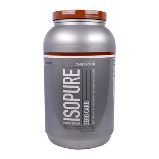 Natures Best Isopure Zero Carb Protein Powder Cookies & Cream 3 Lb