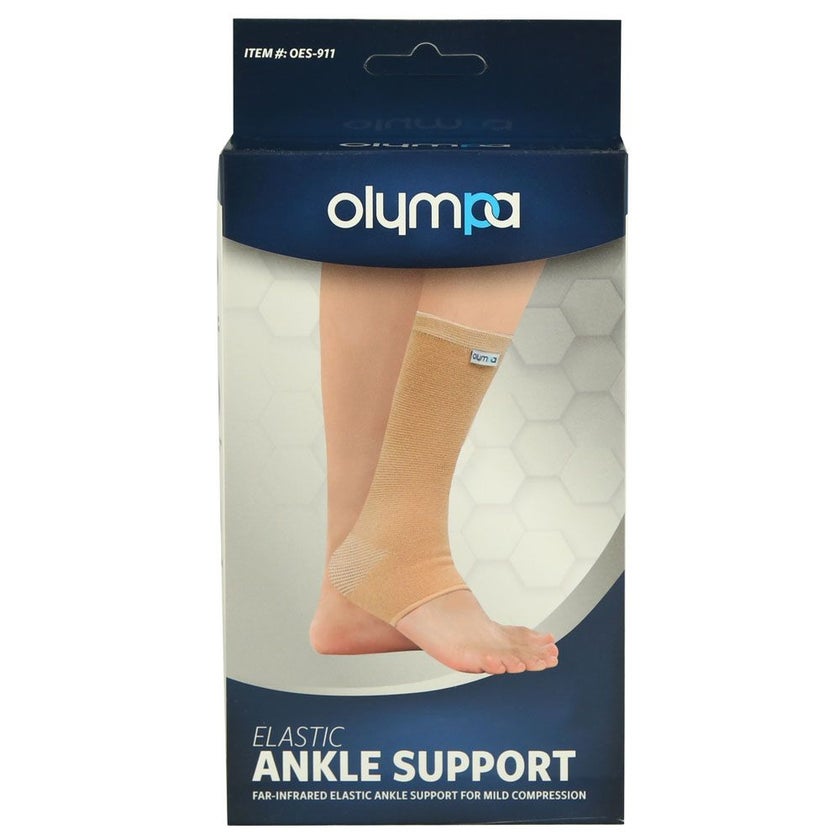 Olympa Elastic Ankle Support Beige Extra Extra Large OES-911