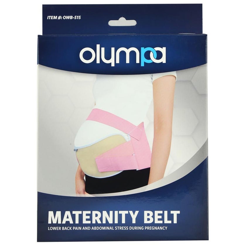 Olympa Maternity Belt Pink Medium OWB-515