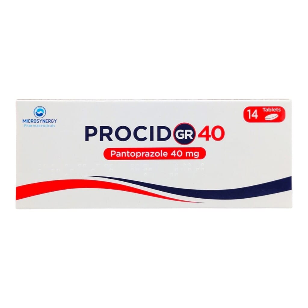 Prosid Tab Procid GR 40mg Tablets, Pack of 14's - myAster