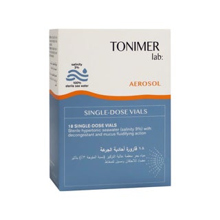 Tonimer Hypertonic Single Dose Vials 3ml, Pack of 18's