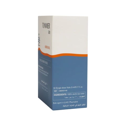 Tonimer Hypertonic Single Dose Vials 3ml, Pack of 18's