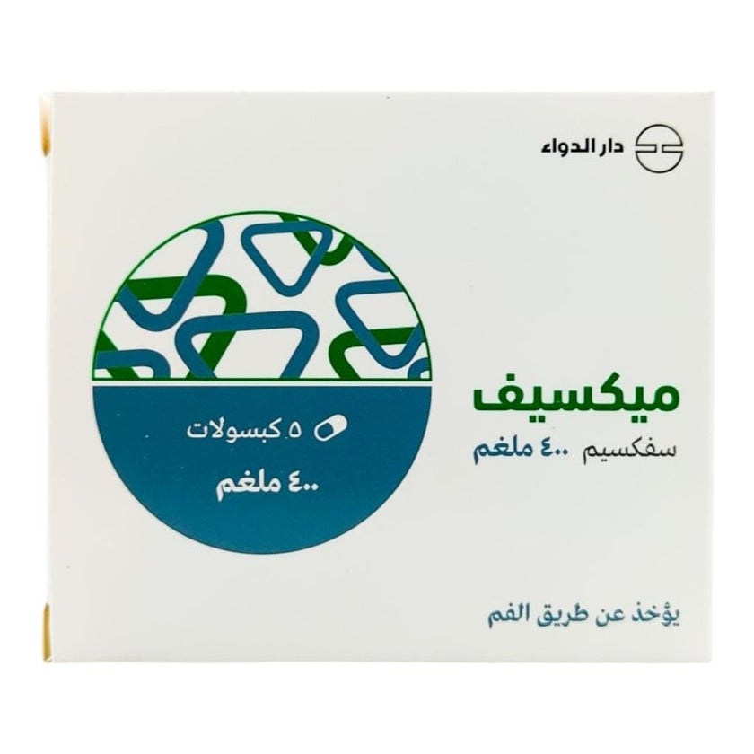 Mixif 400mg Capsules, Pack of 5's