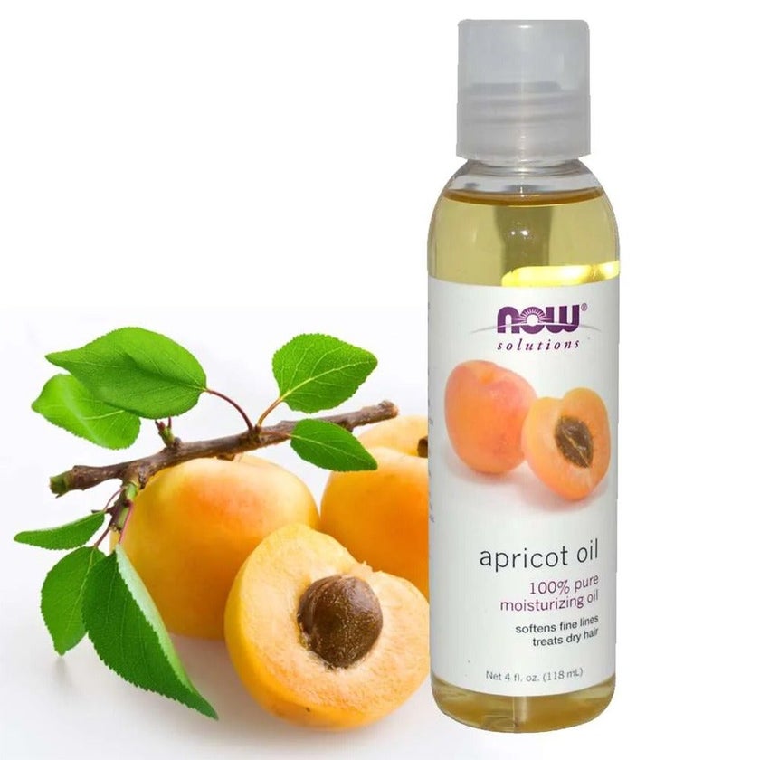 Now Solutions Apricot Kernel Moisturizing Oil For Skin & Hair 118ml