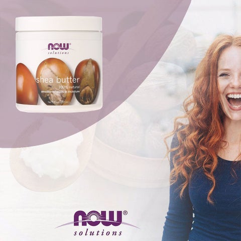 Now Solutions Shea Butter Moisturizing Natural Emollient For Dry Skin 207ml
