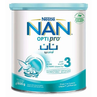 Nestle Nan Optipro 3 Toddlers Milk Formula 1-3 Years 800g