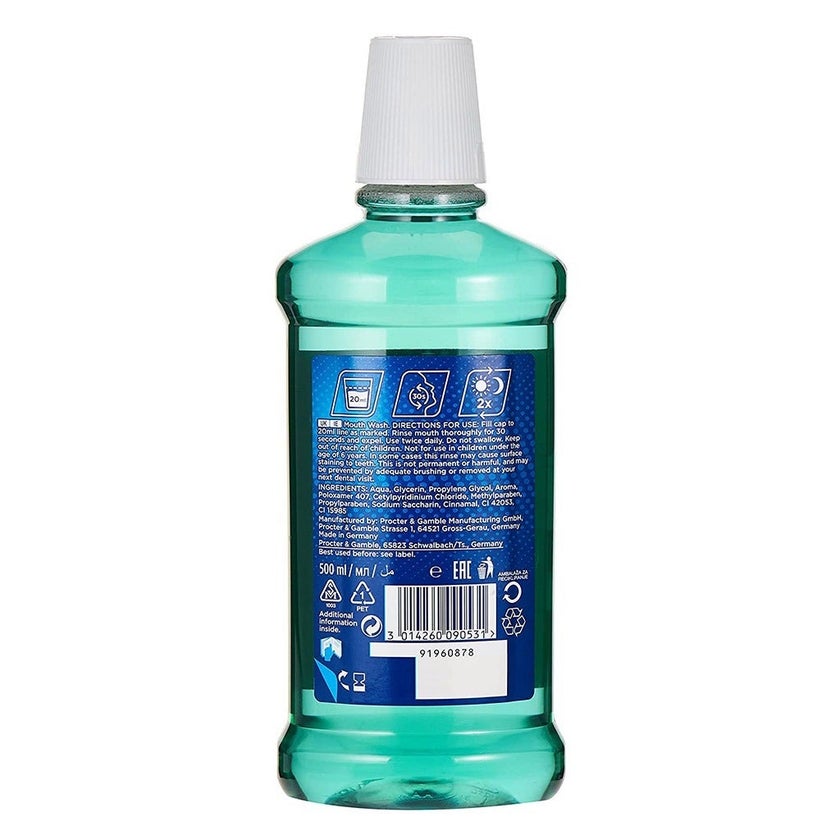 Oral B Pro-Expert Deep Clean Mouthwash 500ml 30206