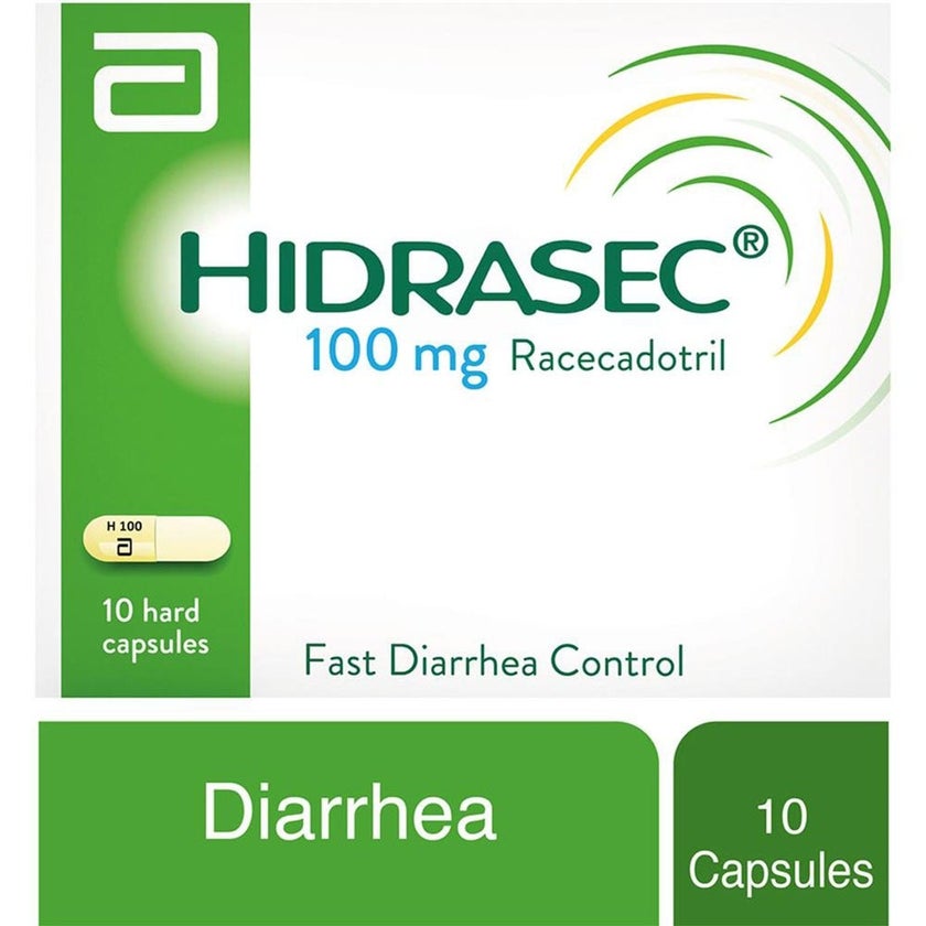 Hidrasec 100mg Capsules For Acute Diarrhea, Pack of 10’s