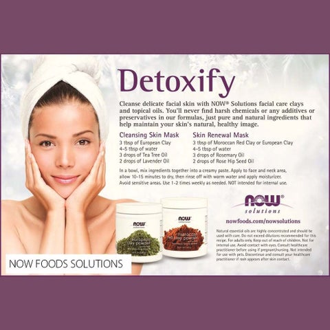 Now Solutions Moroccan Red Clay Facial Cleansing Powder 170g