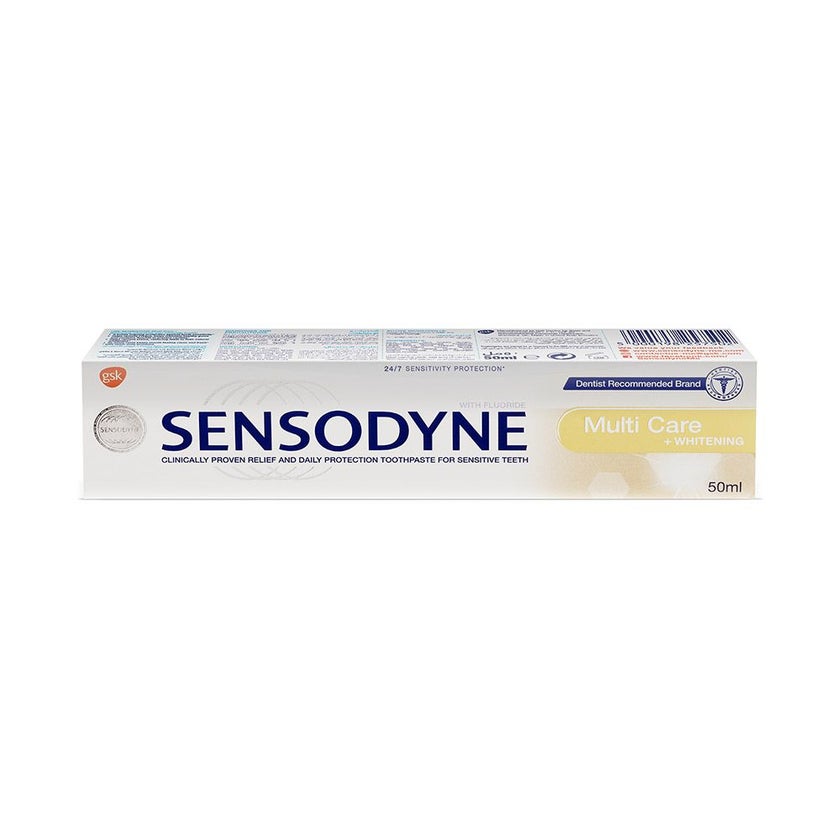 Sensodyne Multi Care + Whitening Toothpaste 50ml