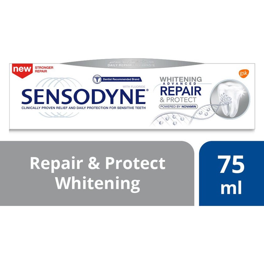 Sensodyne Advanced Repair and Protect Whitening Toothpaste 75ml