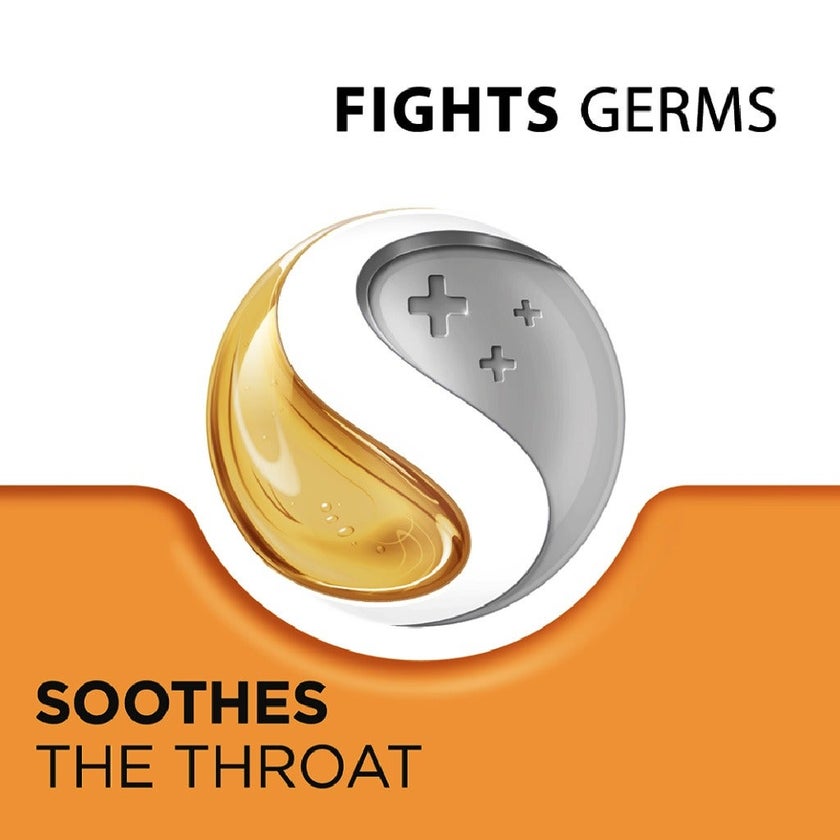 Strepsils Warm Ginger Lozenges For Sore Throat, Pack of 16's