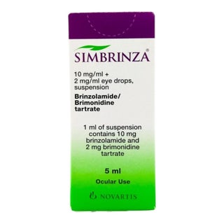Simbrinza 10mg/ml + 2mg/ml Eye Drops 5ml