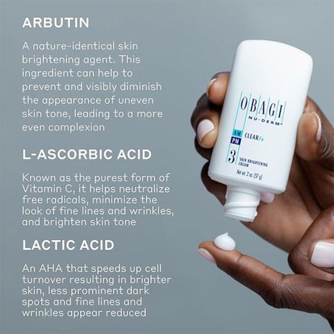 Obagi Nu-Derm Clear Fx Skin Brightening Face Cream - 57g