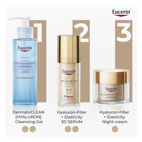 Eucerin Hyaluron-Filler + Elasticity Anti-Wrinkle Night Cream 50ml