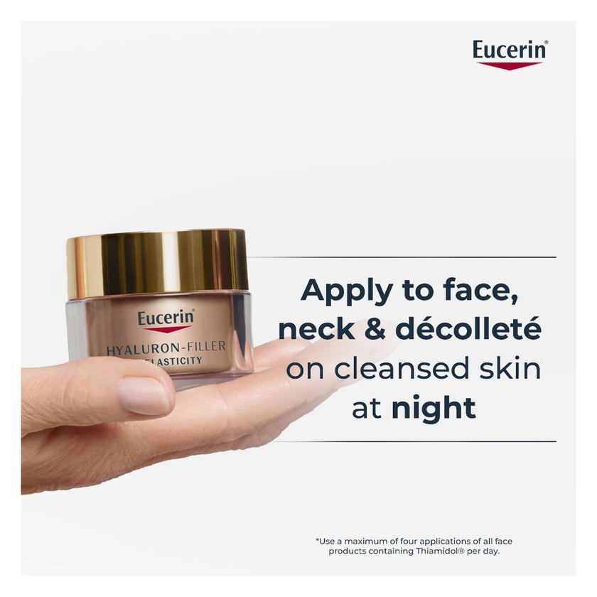 Eucerin Hyaluron-Filler + Elasticity Anti-Wrinkle Night Cream 50ml