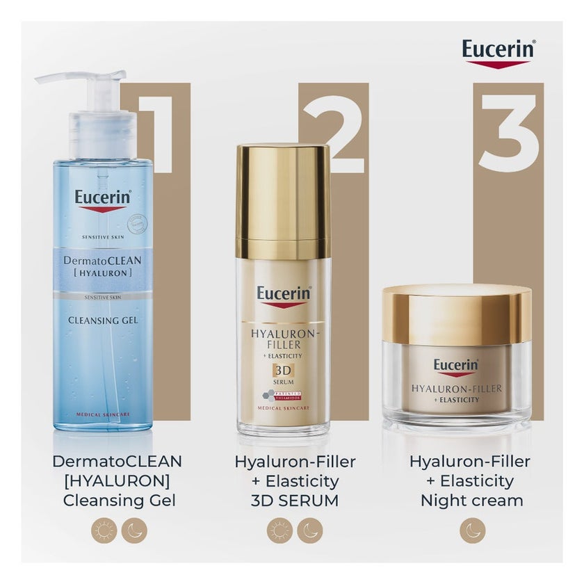 Eucerin Hyaluron-Filler + Elasticity Anti-Wrinkle Night Cream 50ml