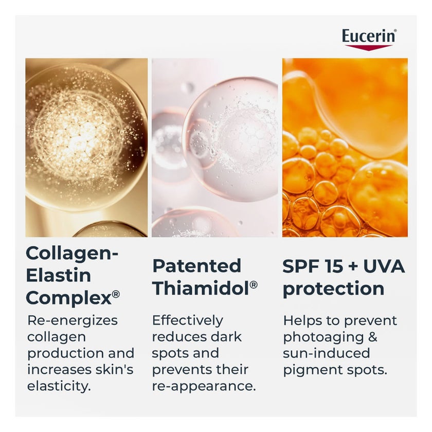 Eucerin Hyaluron-Filler + Elasticity Anti-Wrinkle SPF15 Day Cream 50ml