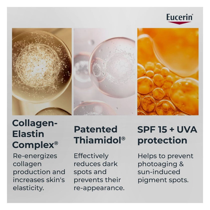 Eucerin Hyaluron-Filler + Elasticity Anti-Wrinkle SPF15 Day Cream 50ml